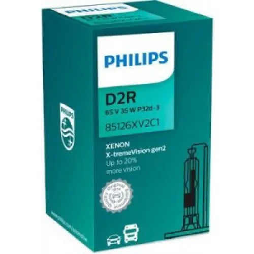 PHILIPS X-TREMEVISION GEN2 D2R 4800K 35W 85V CARTON BOX 1 PCS - АВТОАКСЕСОАРИ<<<MaxCar