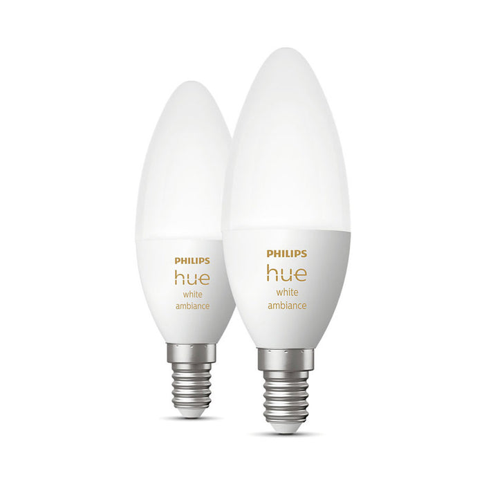 LED BULB E14 5.2W 2 PCS PHILIPS HUE