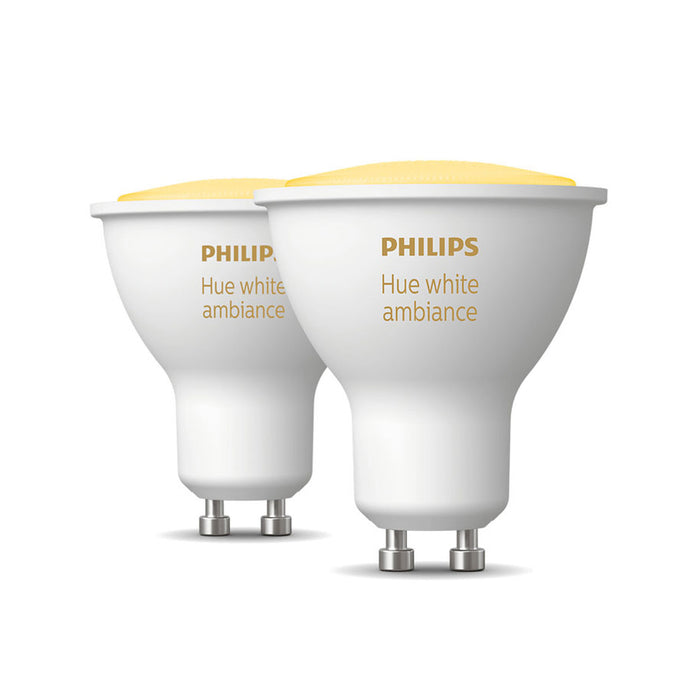 LED BULB GU10 4.3W 2 PCS PHILIPS HUE