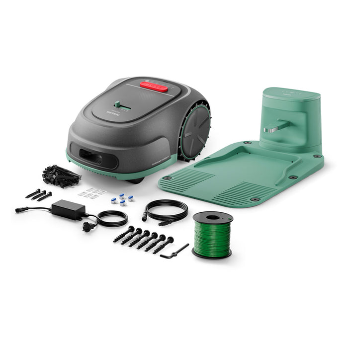 BATTERY MOWER PHILIPS RSL3000/10 18 V, 4.70 Ah, CABLE FOR VIRTUAL BOUNDARIES, MOWING WIDTH 18.00 cm, 1000 m²