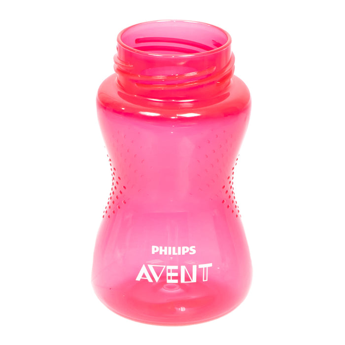 CUP WITH STRAW 300 ML PINK 12 M + PHILIPS AVENT