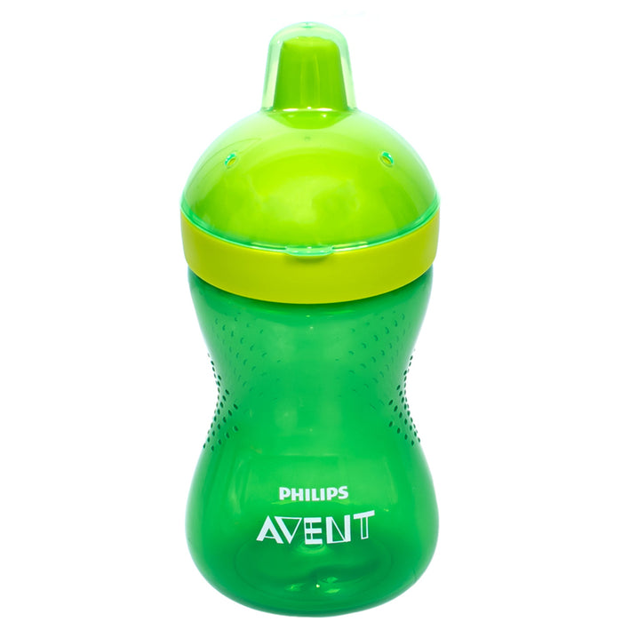 CUP WITH HARD TIP 300ML GREEN 18M+ PHILIPS AVENT