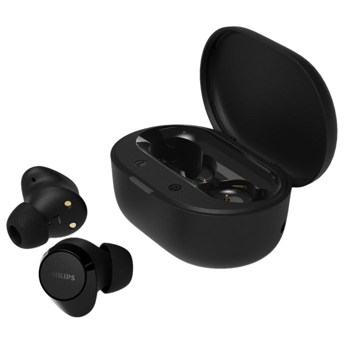 PHILIPS Bluetooth headphones IPX4 up to 24 hours playtime black