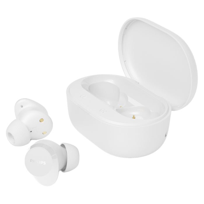 PHILIPS Bluetooth headphones IPX4 up to 24 hours playtime white