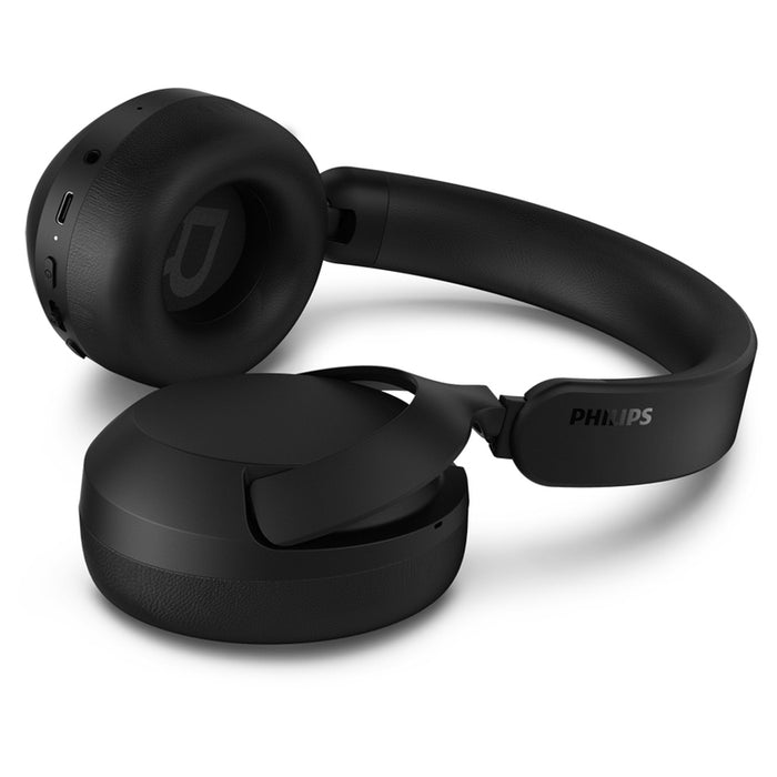 PHILIPS Bluetooth On-Ear headphones up to 80 hours playtime black