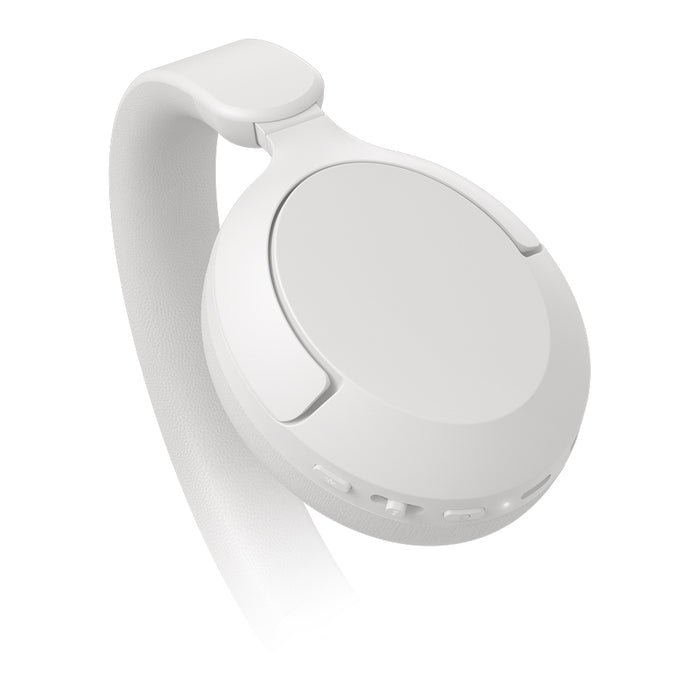 PHILIPS Bluetooth On-Ear headphones up to 80 hours playtime white