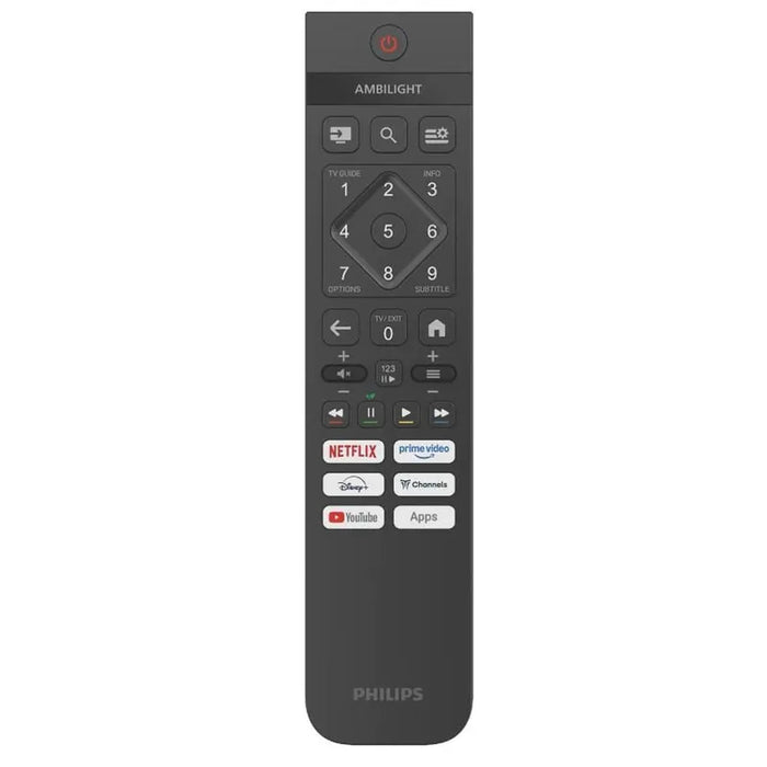 Philips 40PQS6901/12, 40'' QLED, FHD (1920x1080), 3 sided Ambilight, Pixel Plus HD, WCG 90% DCI, HDR10, HLG, Titan 3.0 OS , 3*HDMI, 2*USB, WiFi 4, 12W RMS, Black