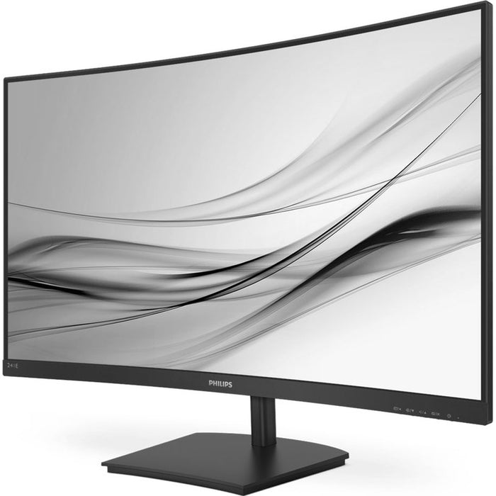 Philips 241E1SCA, 23.6" Curved 1500R VA WLED, 1920x1080@75Hz, 4ms GTG, 250cd/m2, 3000:1, Mega Infinity DCR, FreeSync/Adaptive Sync, FlickerFree, Low Blue Mode, 3Wx2, Tilt, D-SUB, HDMI