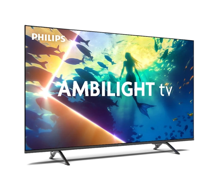 TV PHILIPS 65PUS8010/12, 65"(164 cm), LED 4K Ambilight, Smart, Titan OS