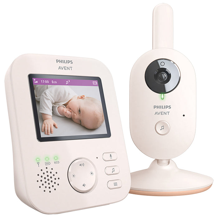 Baby monitor PHILIPS AVENT SCD881/26 Lullabies, FEEDBACK, VIDEO SIGNAL