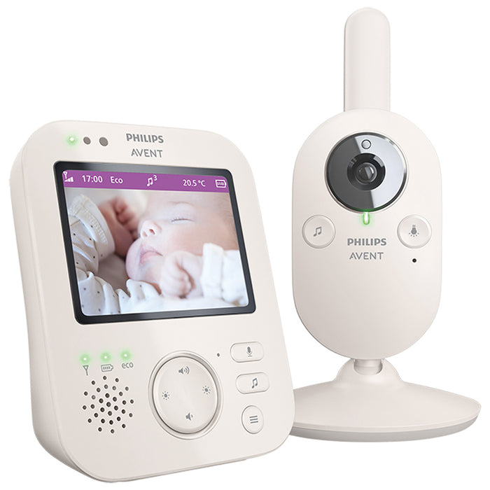 Baby Monitor PHILIPS AVENT SCD891/26 THERMOMETER, Lullabies, FEEDBACK, VIDEO SIGNAL, NIGHT LIGHT