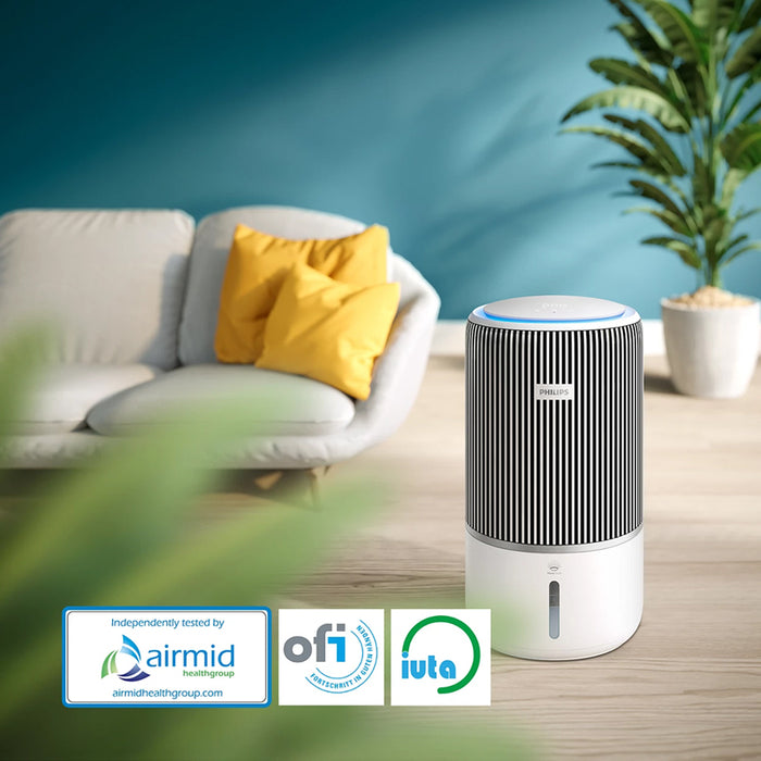 Intelligent 2-in-1 air purifier and humidifier PHILIPS AC3420/10 PureProtect Water from the 3400 series