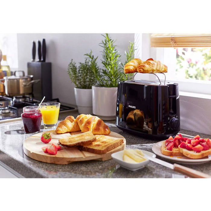 Toaster PHILIPS HD2582/90 900 W, BLACK