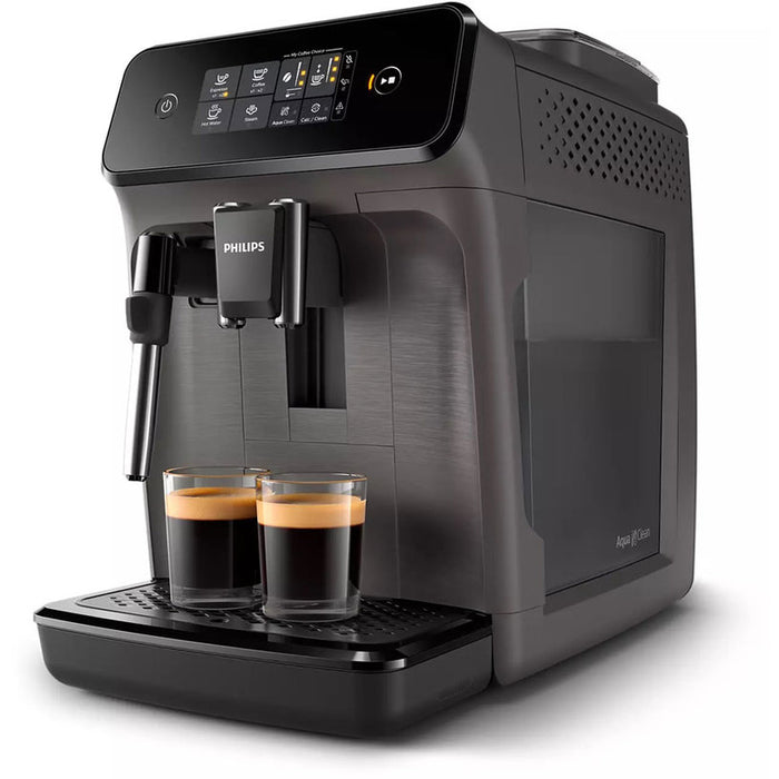 COFFEE MACHINE PHILIPS EP1224/00 1800.00 ml, 15.00 bar, GROUND COFFEE OPTION, CASHMERE GRAY