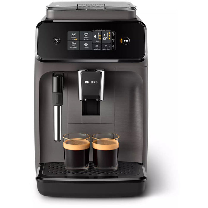 COFFEE MACHINE PHILIPS EP1224/00 1800.00 ml, 15.00 bar, GROUND COFFEE OPTION, CASHMERE GRAY