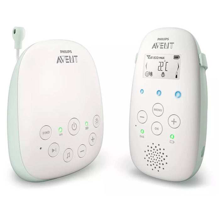 Baby monitor PHILIPS AVENT DECT SCD711 THERMOMETER, FEEDBACK, NIGHT LIGHT
