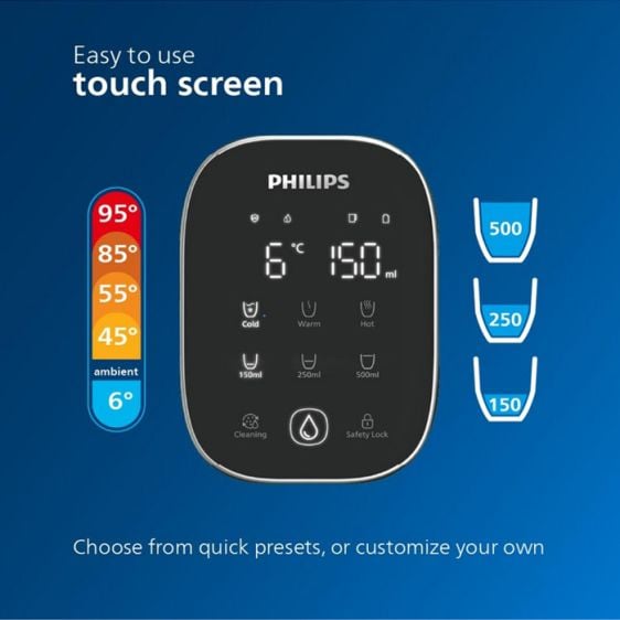 Dispenser PHILIPS ADD6912BK/10, reverse osmosis