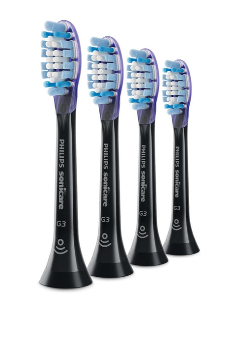PHILIPS toothbrush head Sonicare Premium Gum Care 4pcs black