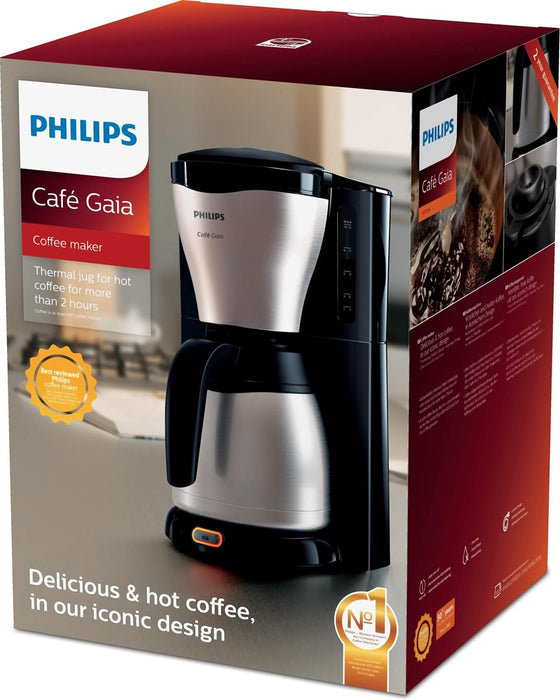 Philips Café Gaia Collection Café Gaia HD7546/20 Drip Filter Coffee Machine, thermo jug