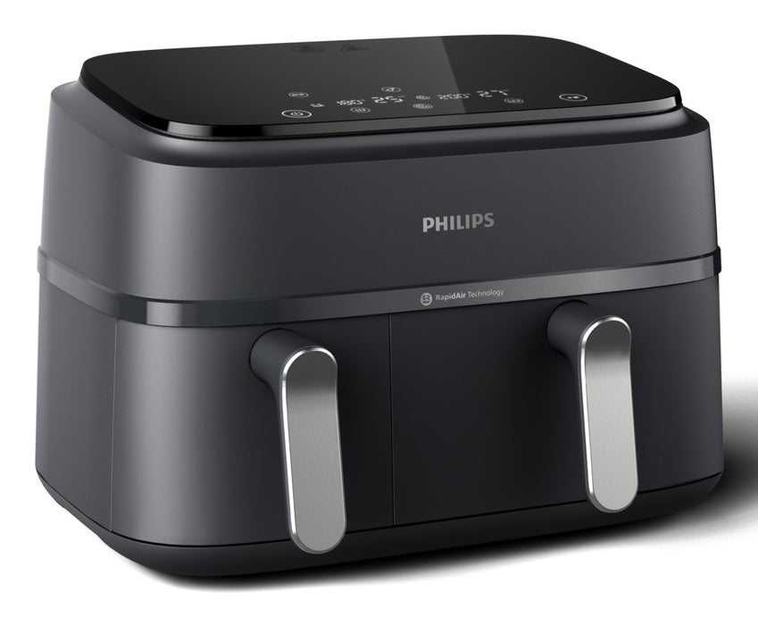 PHILIPS Airfryer Series 3000 Dual basket 8 Preset Menus