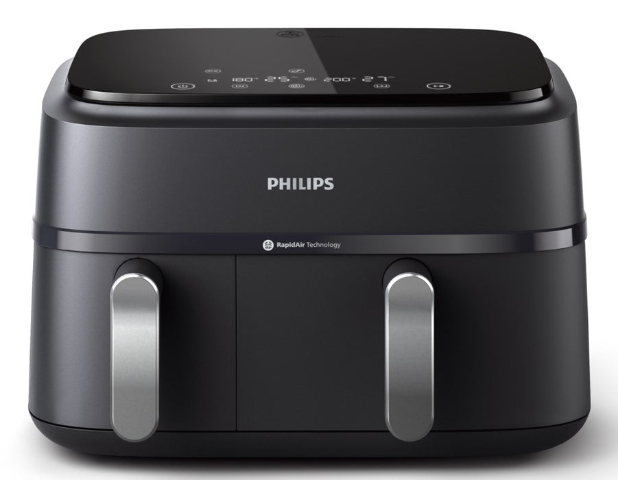 PHILIPS Airfryer Series 3000 Dual basket 8 Preset Menus
