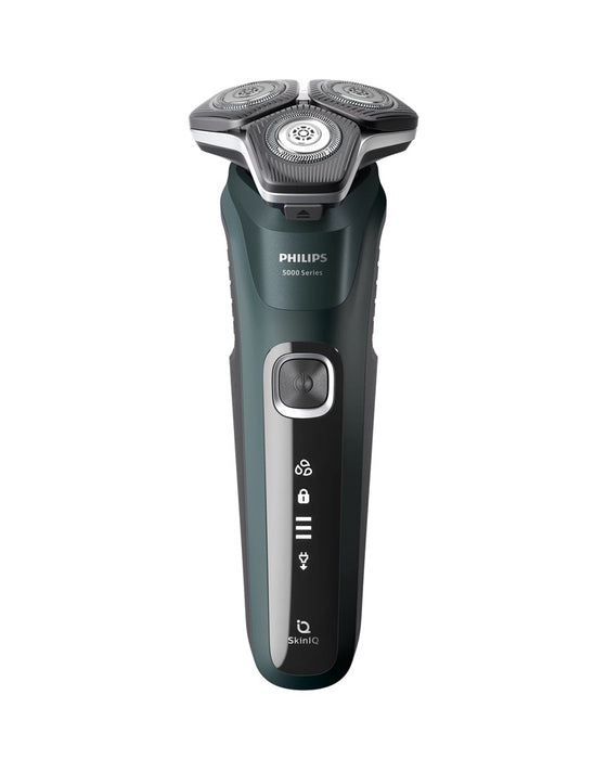 Philips SHAVER Series 5000 S5884/50 men's shaver Rotation shaver Trimmer Black, Green