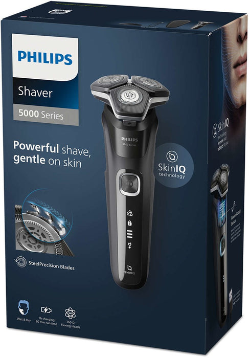 Philips SHAVER Series 5000 S5898/35 Wet and dry electric shaver with 2 accessories