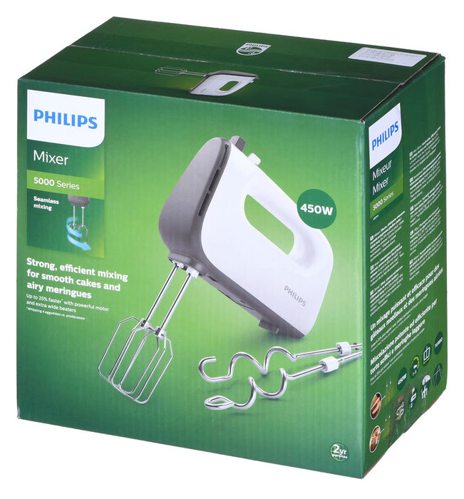 Philips 5000 series HR3741/00 mixer Hand mixer 450 W White