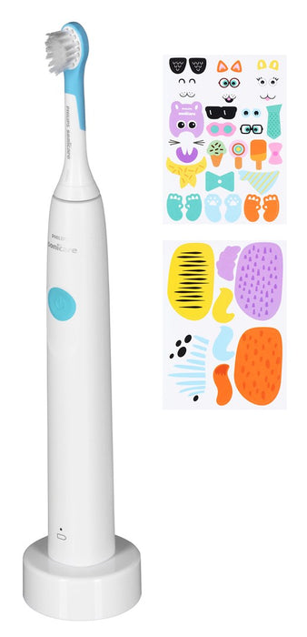 Philips Electric Toothbrush Sonicare for Kids HX3601/01 Pet Edition White/Yellow EU