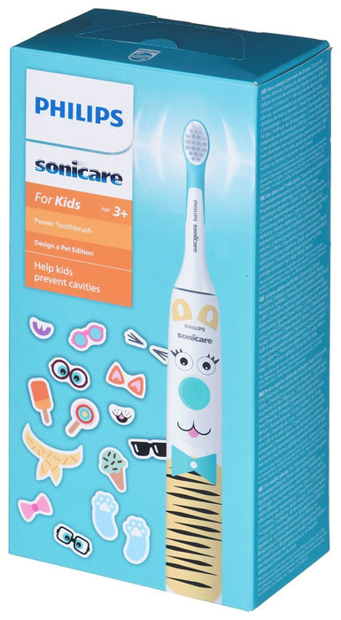 Philips Electric Toothbrush Sonicare for Kids HX3601/01 Pet Edition White/Yellow EU