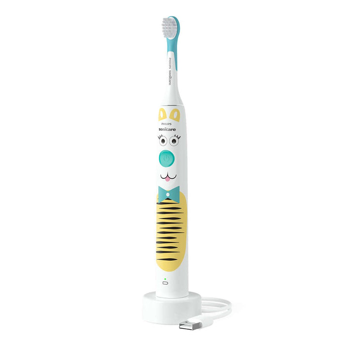 Philips Electric Toothbrush Sonicare for Kids HX3601/01 Pet Edition White/Yellow EU