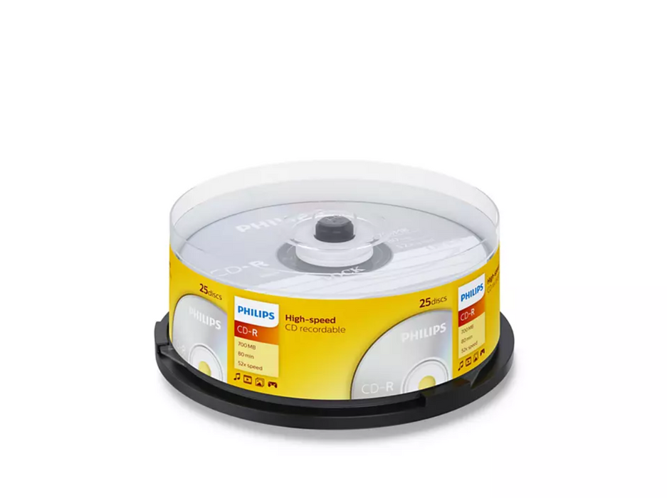 Philips CD-R 700 MB, 25 pcs. in a spindle