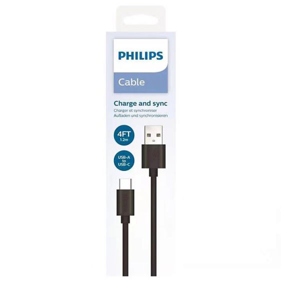Cable PHILIPS DLC3104A/00 USB-A to USB-C