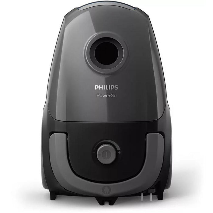Philips PowerGo Vacuum cleaner with bag, anti-allergy filter retains 99.9 of the particles - ECARF certified, blue