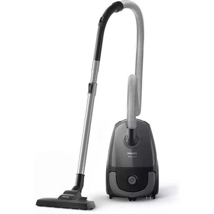 Philips PowerGo Vacuum cleaner with bag, anti-allergy filter retains 99.9 of the particles - ECARF certified, blue