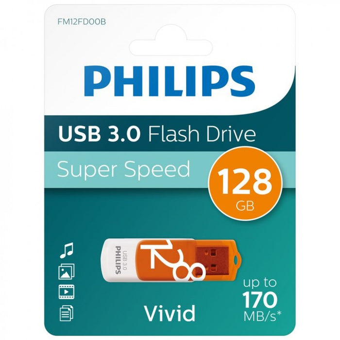 Philips USB 2.0 128GB Vivid Edition