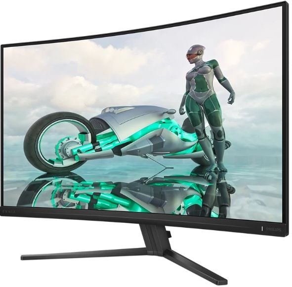 Philips Evnia 32M2C3500L, 31.5" Curved 1500R VA WLED, 2560x1440@180Hz, 1ms GtG, 0.5ms MPRT, 300cd m/2, 3000:1, Mega Infinity DCR, Adaptive Sync, FlickerFree, Low Blue Light, Tilt, 2xHDMI, DP