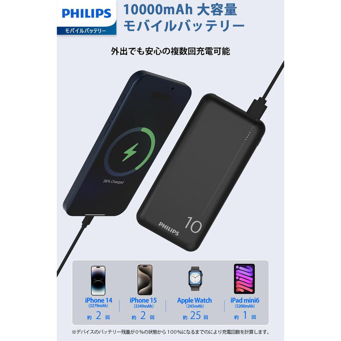 Powerbank Philips DLP1810NB/62 Red