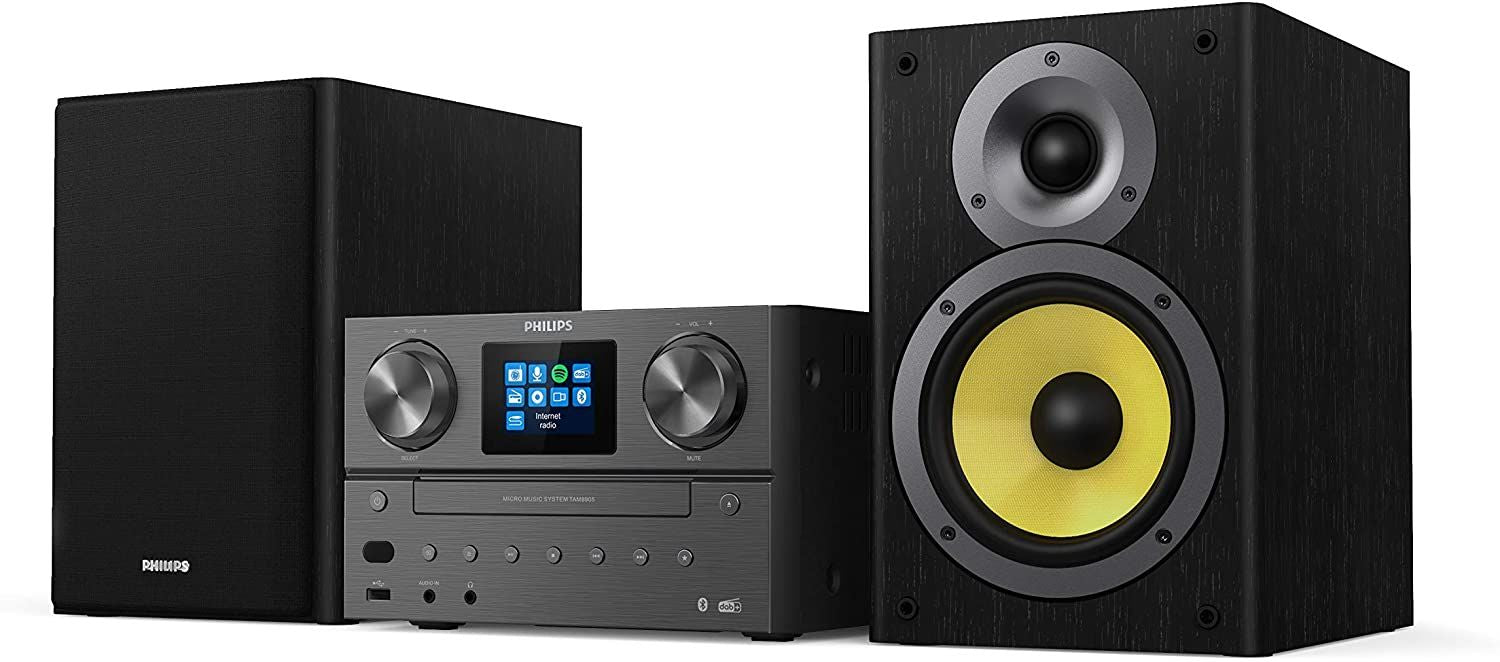 PHILIPS Stereo System DAB+ USB MP3-CD 100 W