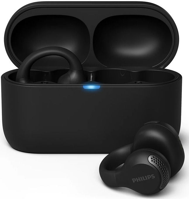 PHILIPS Bluetooth Open-Ear Headphones up to 28 hours playtime black