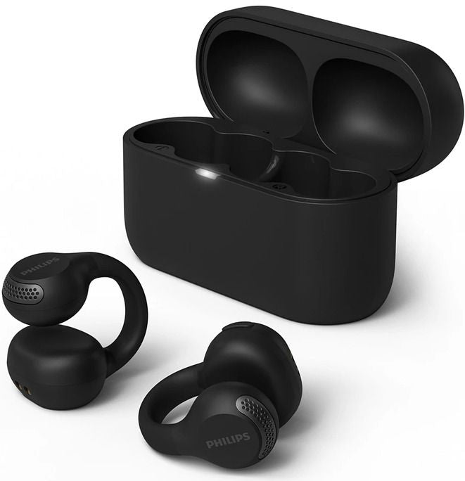 PHILIPS Bluetooth Open-Ear Headphones up to 28 hours playtime black