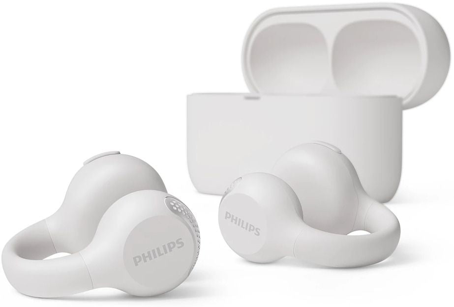 PHILIPS Bluetooth Open-Ear Headphones up to 28 hours playtime black
