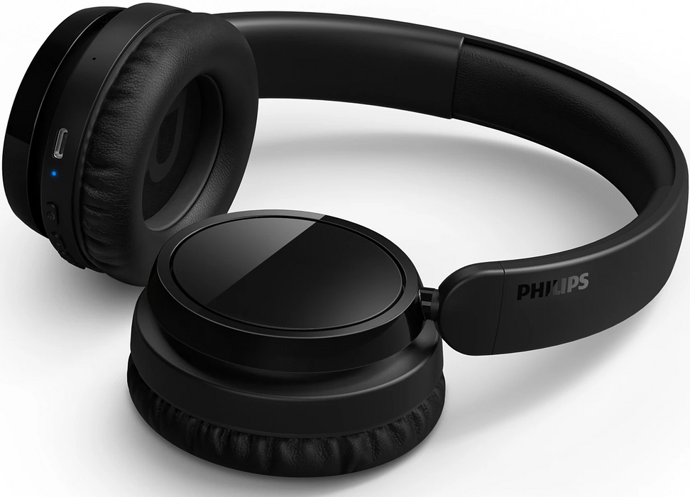 PHILIPS Wireless On Ear Headphone with mic 40mm drivers/closed-back black