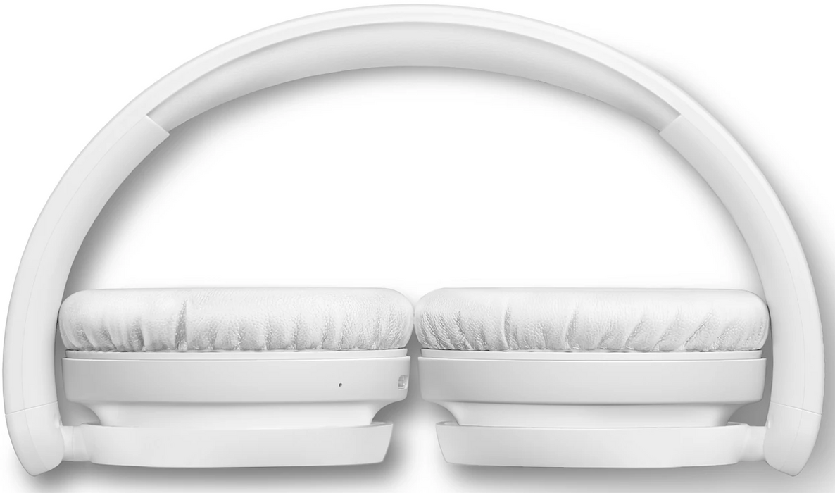 PHILIPS Wireless On Ear Headphone with mic 40mm drivers/closed-back white