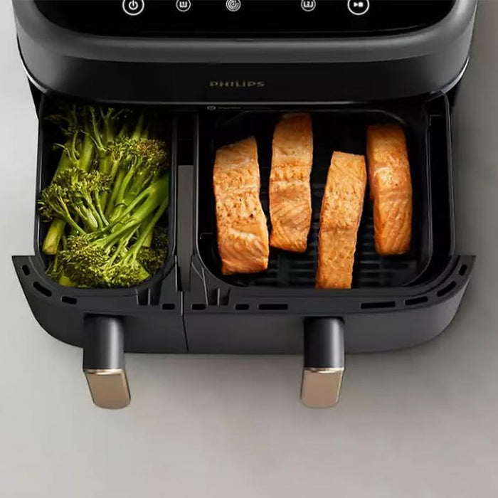 PHILIPS Airfryer with double basket NA352/00