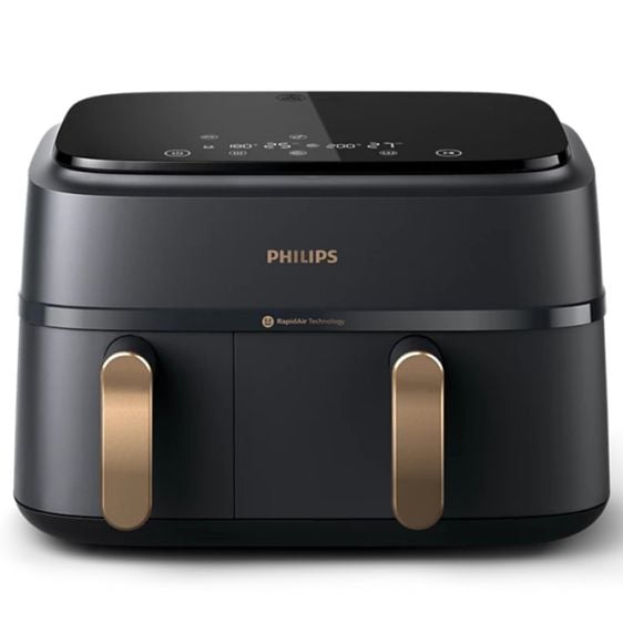 PHILIPS Airfryer with double basket NA352/04