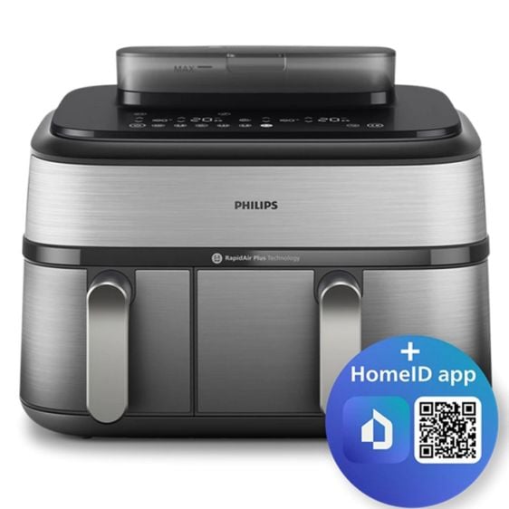 Fryer PHILIPS Dual Basket Airfryer NA555/00