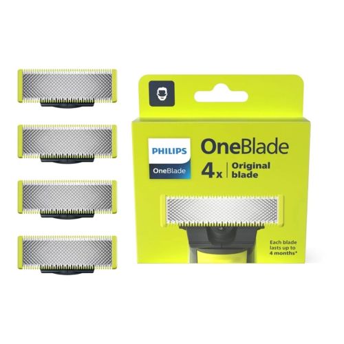 Philips Shaver OneBlade Replacement Blades QP240/50 (4pcs) Gray Eu