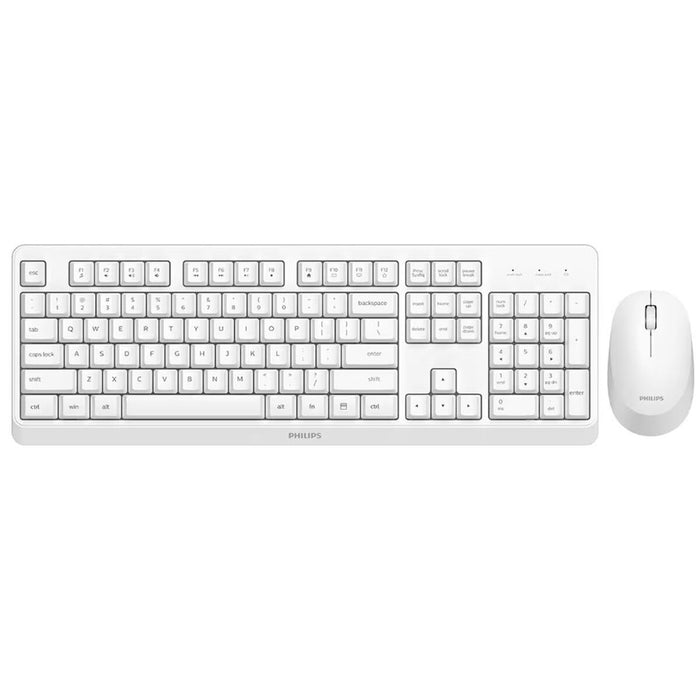 Keyboard and Wireless Mouse Philips SPT6307WL/16