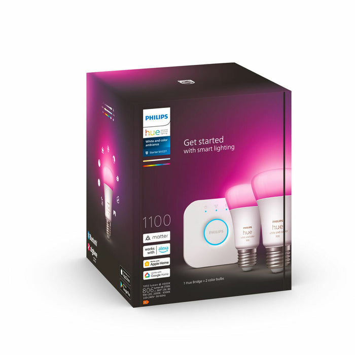 Smart Light bulb Philips Kit de inicio E27 9 W E27 LED 6500 K 806 lm